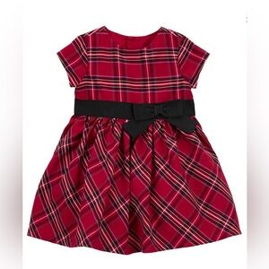 Carter's Toddler Girls Holiday Dress Sz 9m - NWT